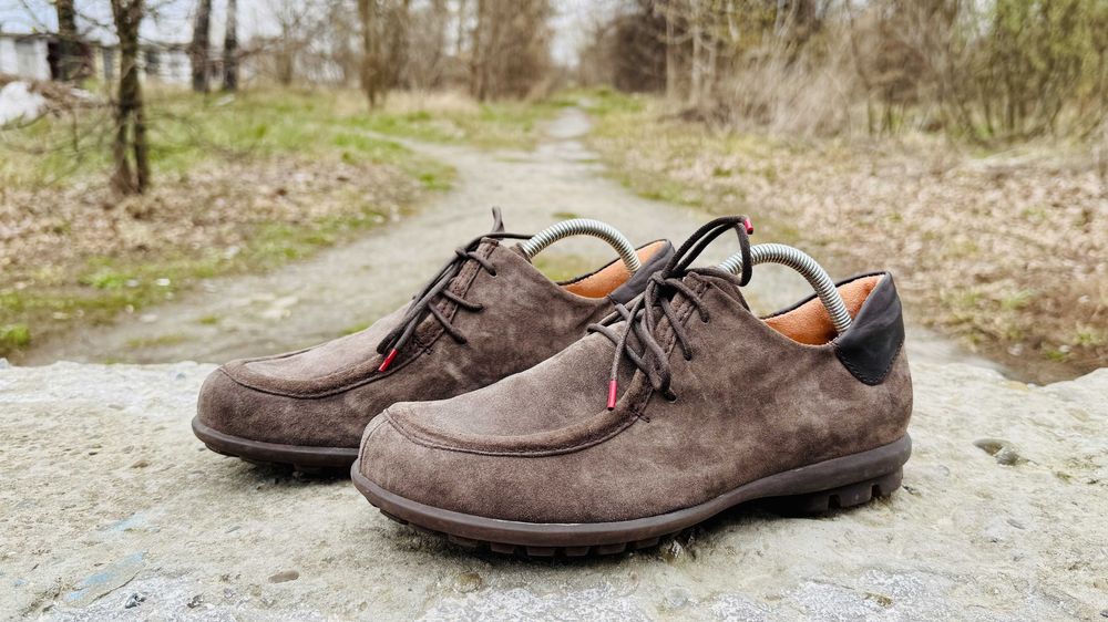 Чоловічі замшеві мокасіни, туфлі Think! Cuir Kong Derby