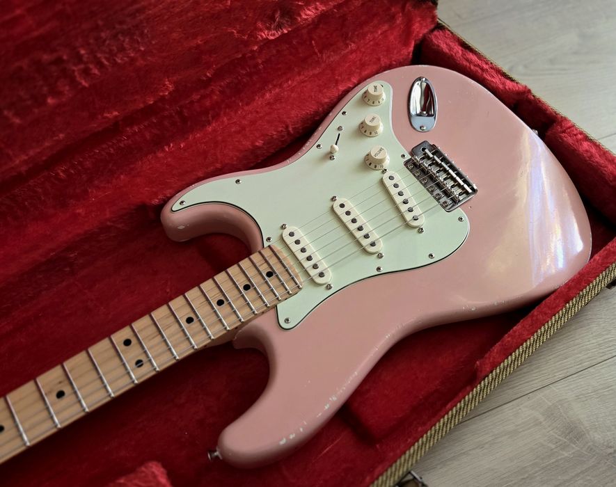 Fender Custom Shop Pro Model MJT Aged Pink Shell Stratocaster USA!