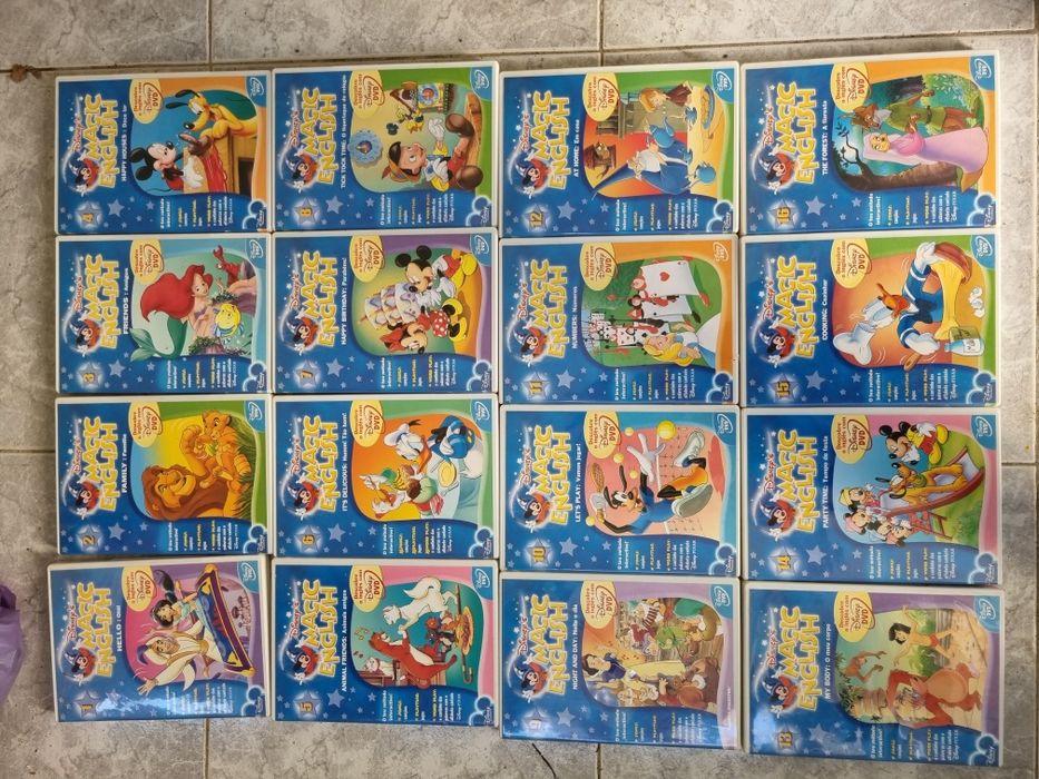 DVD's Inglês Disney