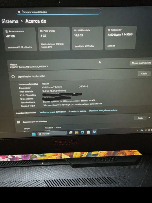 Asus tuf Gaming A15