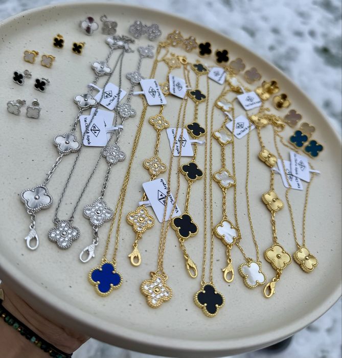 Bransoletka koniczyna VC na sty l van cleef & arpels