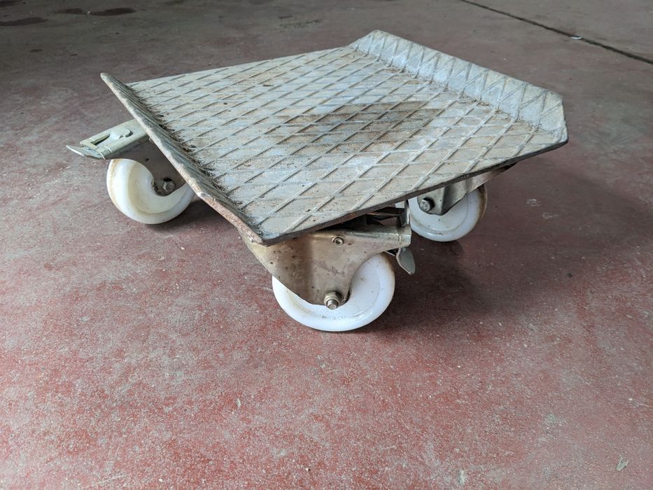 base rodada para grandes cargas