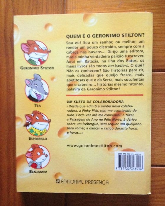 Geronimo Stilton - Um susto de colaboradora