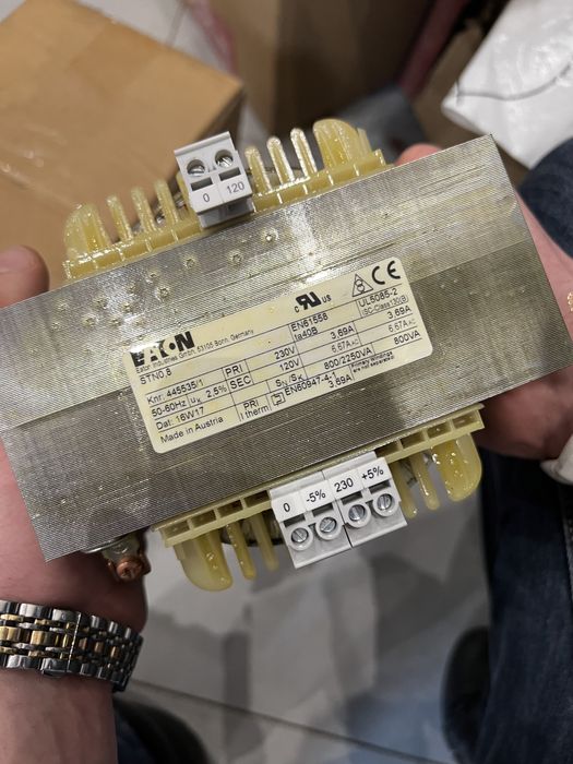 Eaton трансформатор управління 230В/120В