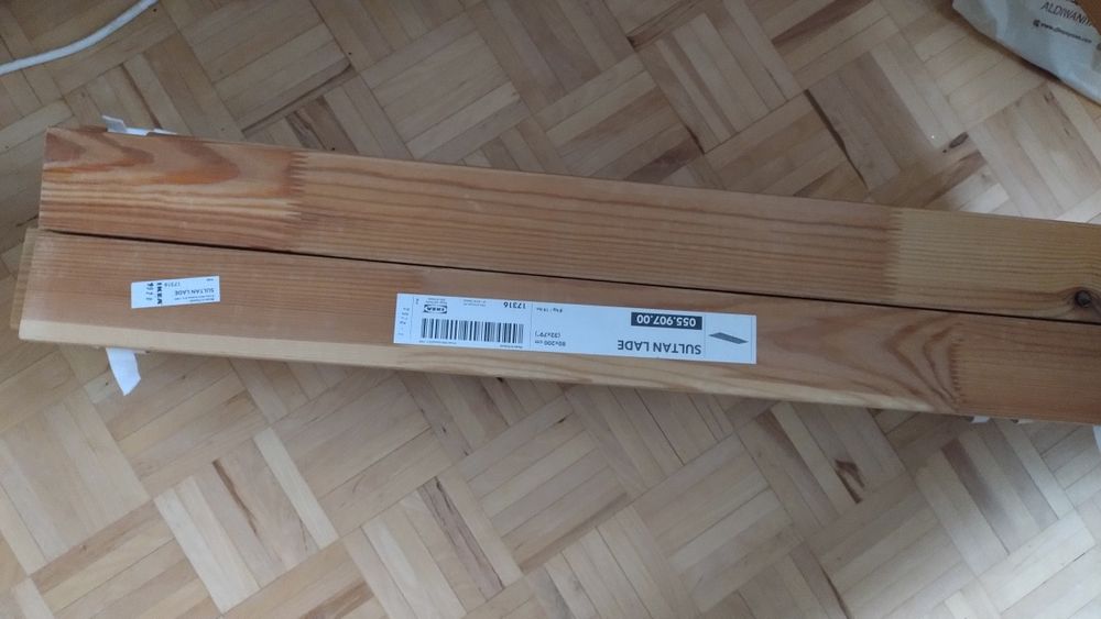 Łóżko rosnące Ikea Trofast z materacem