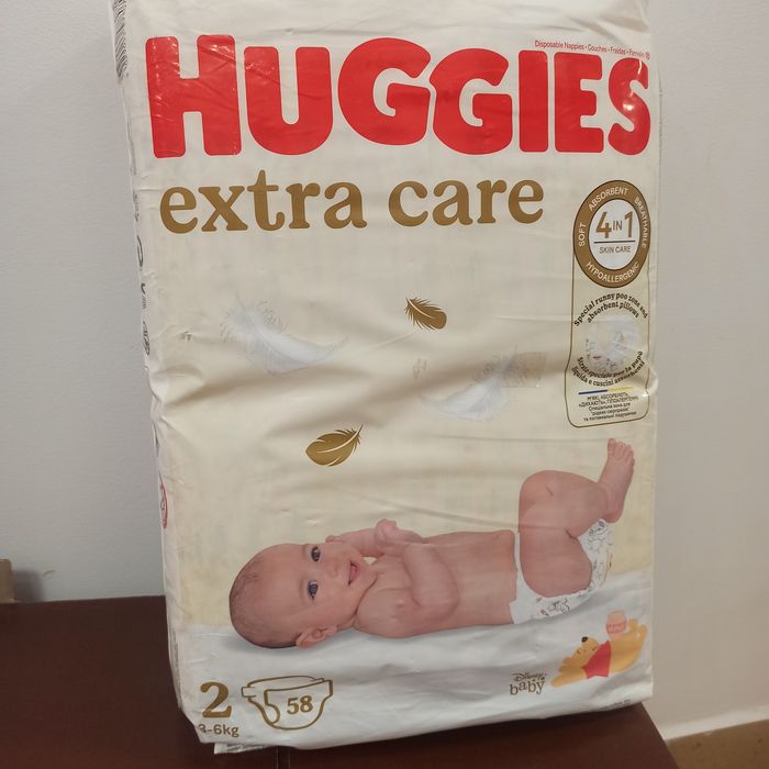 Підгузники Huggies Еліт Софт 2 Джамбо 58шт.