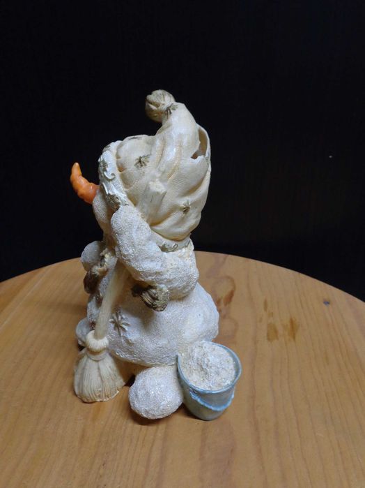 Boneco de neve cerâmica