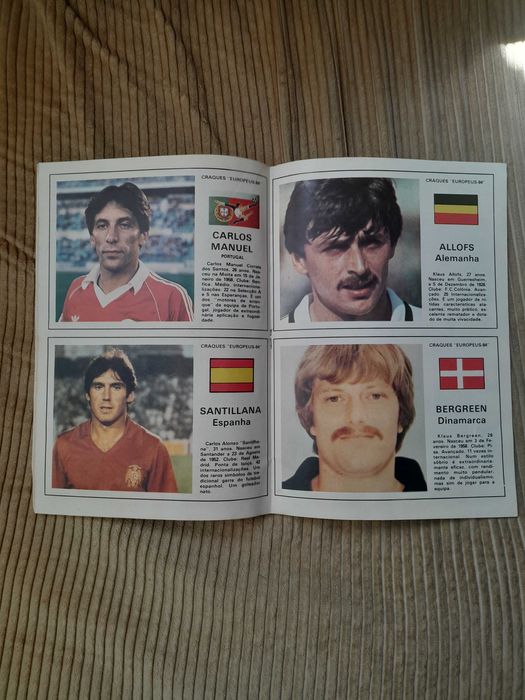 4 Revistas de BD com destacável - Anos 80