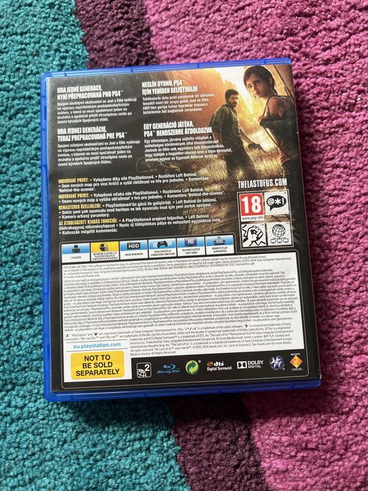 The lasf of us remastered na ps4