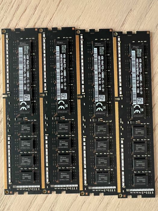 Memória RAM SK Hynix 16GB (4x4GB) DDR3 - Mac Pro (Late 2013)64585472818562121