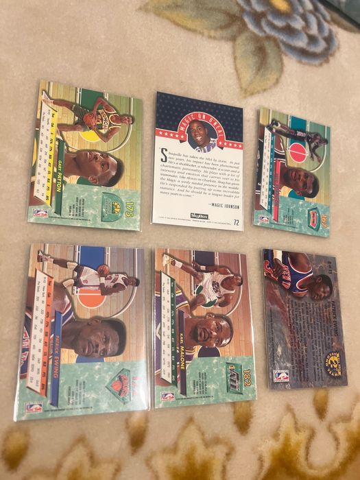 Cartas star nba anos 90’