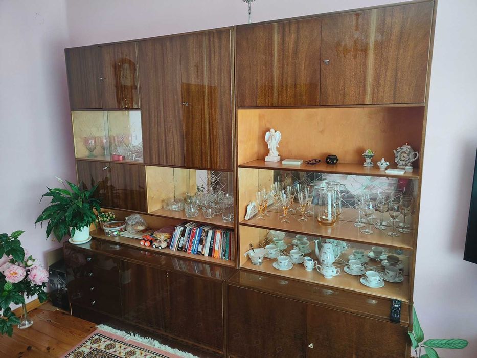 Meble do salonu - retro - wysoki połysk