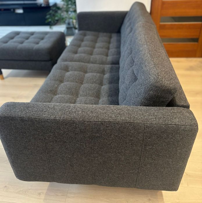 Sofa, kanapa +puf Landskrona Ikea