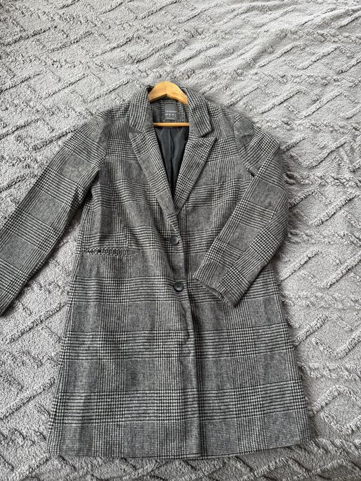 Пальто в гусячу лапку