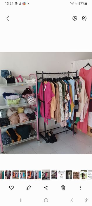Vendo lotes de roupa tamanhos do L até  3xl   Nova com etiqueta      45 peças   65 € a