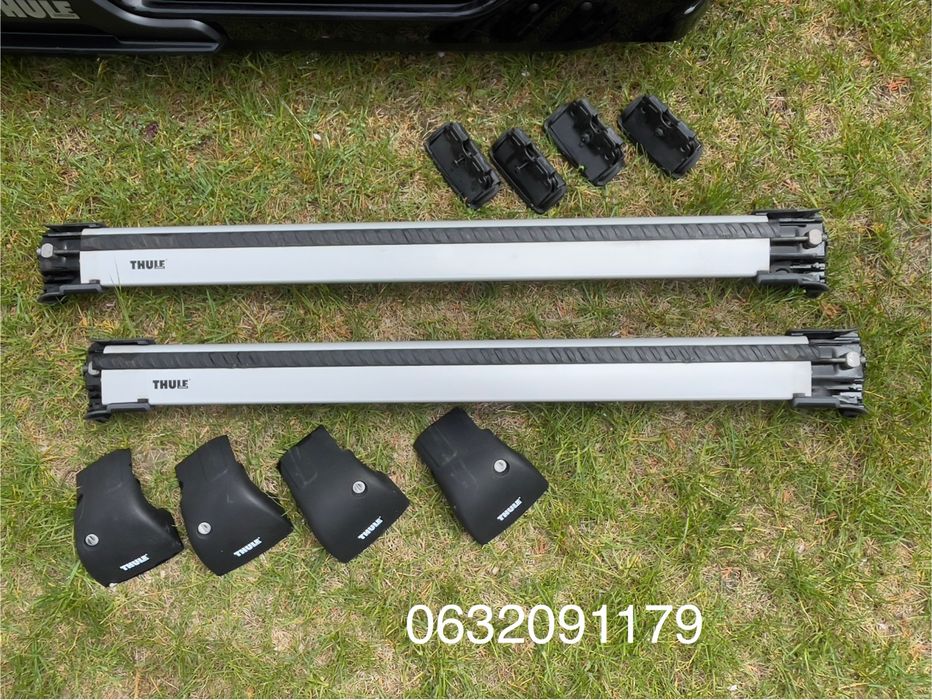 Багажник Thule WingBar Edge + Kit 4019 для Jeep Grand Cherokee (2011–2021)