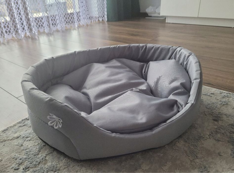 Legowisko dla psa kota posłanie nowe kanapa  szara
