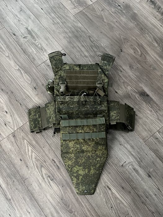 Kamizelka taktyczna rosyjska plate carrier cyfrowa flora t