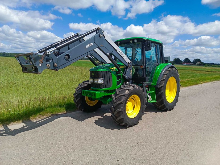 John Deere 6230 z turem  sprowadzony