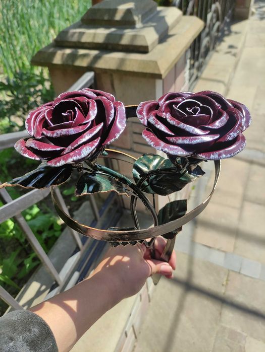 ковані рози. ручна робота