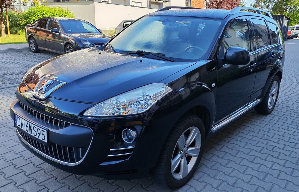 Sprzedam Peugeot 4007 | 2.2 HDi 156 KM | Automat | 4x4 | 7-Osobowy | Skóra
