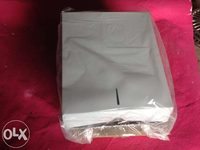 Porta toalhetes para casa de banho, em inox