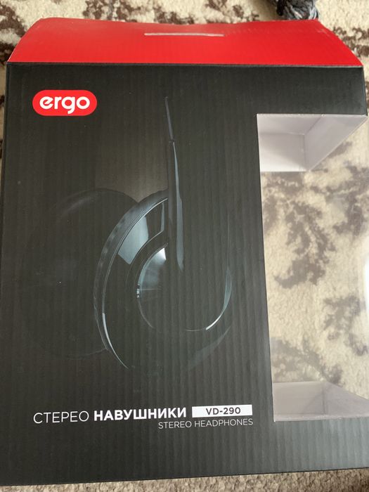 Наушники ergo. Стерео наушники