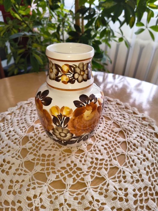 Włocławek Koło ceramika fajans - zestaw 28 elementów