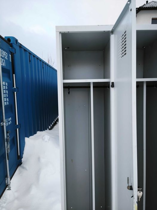 5 Szaf BHP Malow 220x80x50 z Ławką , SANEPID, Pracownicza, Faktura