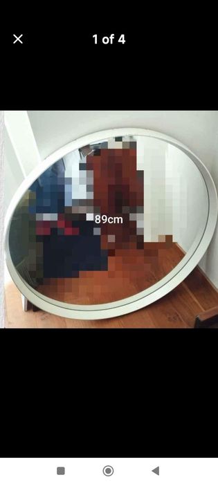 Espelho vintage redondo