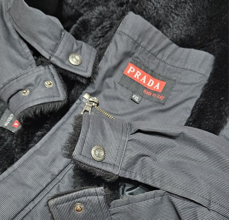 Стильная,базовая  мужская куртка PRADA  на утеплителе XL-XXL