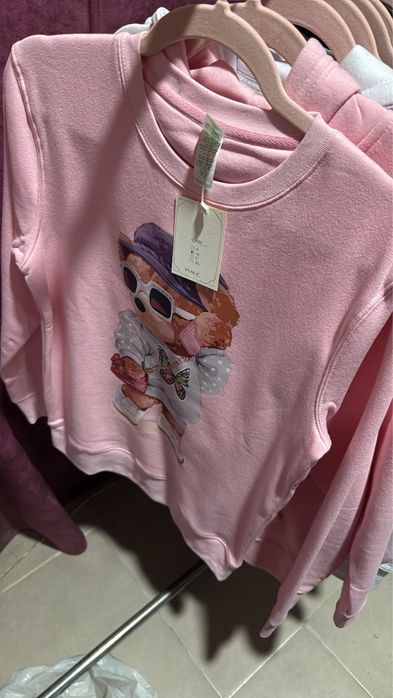Sweats de mulher com carda