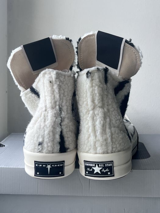 Rick Owens x Converse Turbodrk Zebra