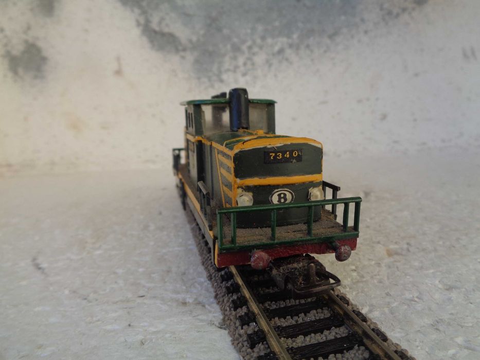 1:87 Bricolar locomotiva sem motor refª 7340 comboio