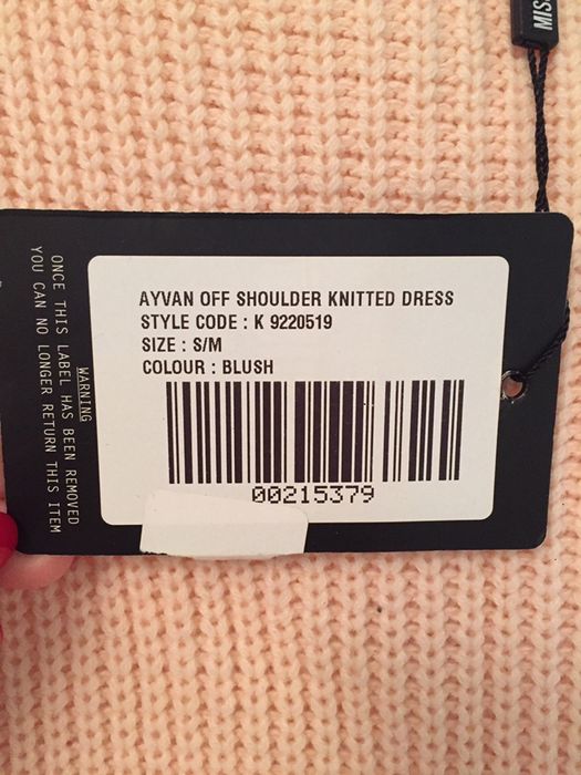 Sukienka Missguided różowa