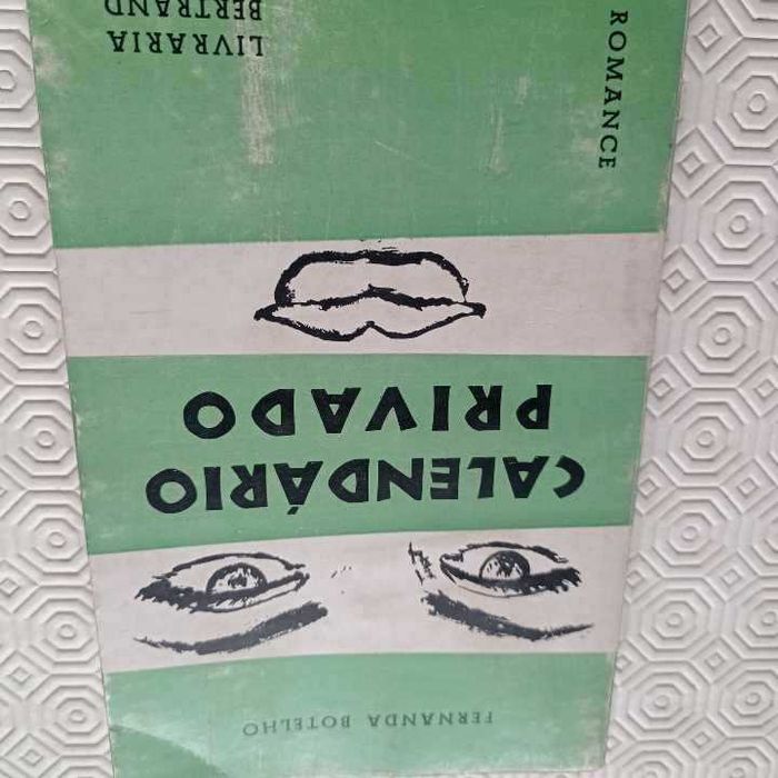 vendo livro calendário privado