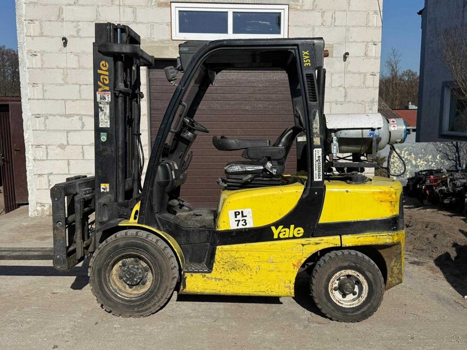wozek widlowy yale glp 35vx 2010 rok 3,5t LPG przesuw boczny