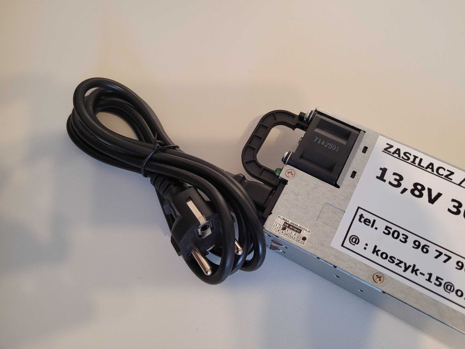 Zasilacz 13,8V 30/35A Woltomierz /RADIO KF/CB RADIO / - Gwarancja fv