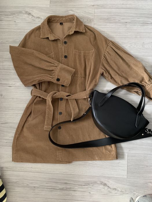 Платье-рубашка, тренч