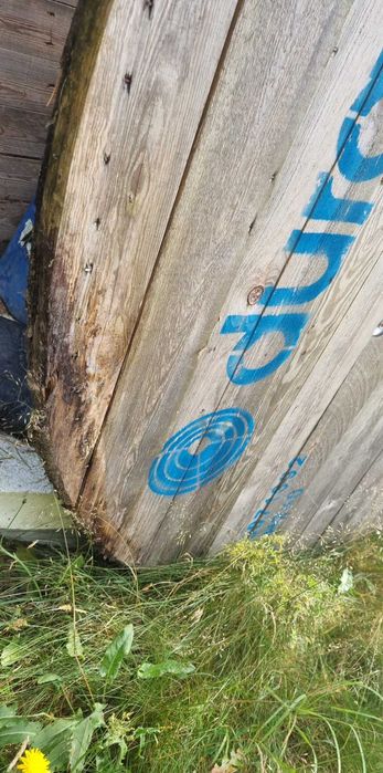 Szpula drewniana po kablu