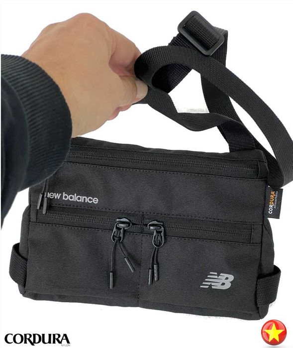 New Balance сумка через плече, Cordura, чорна