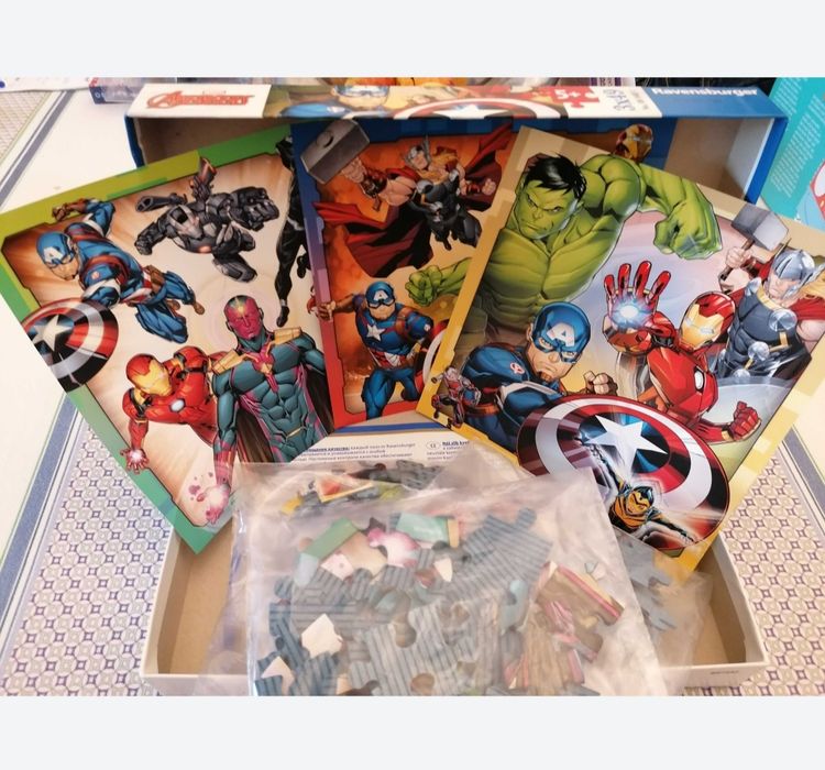 Puzzles Avengers 3x49 + posters