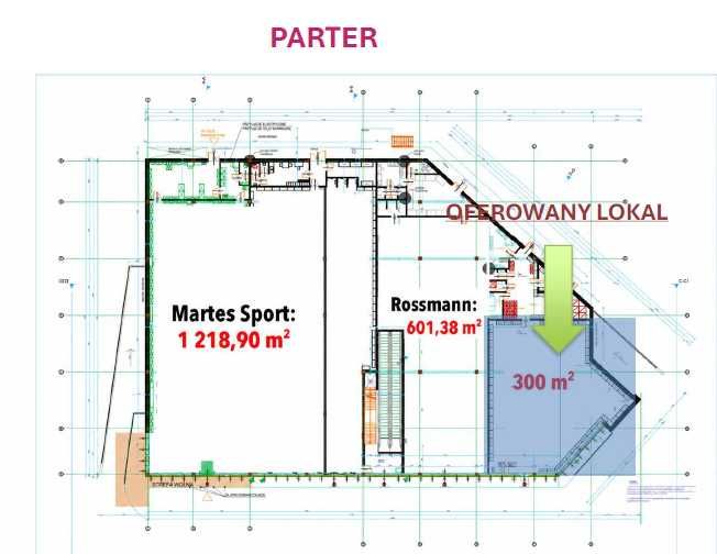 Lokal handlowo-usługowy ok. 180 m² – Park Handlowy Błonie, Wadowice