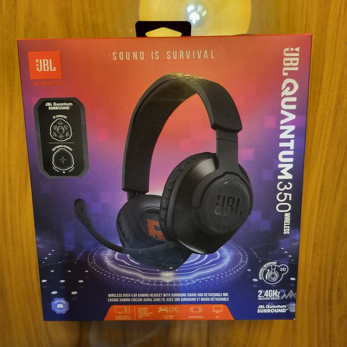 Słuchawki bezprzewodowe nauszne JBL Quantum 350
