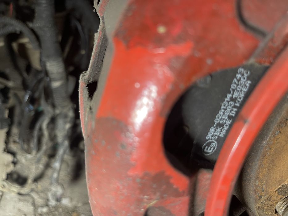 Тормозные диски, колодки, супорт Chevrolet Aveo T250