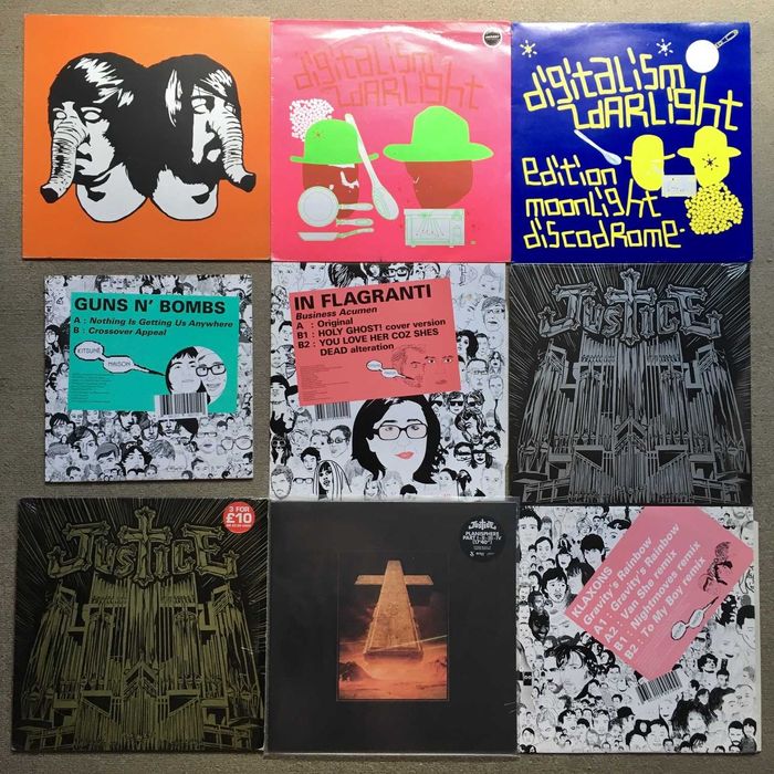 Discos de vinil LP e EP - música electronica indie rock electro