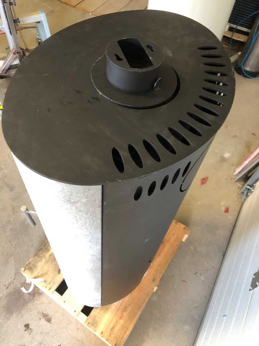 Kominek piecyk piec koza na drewno 6kw nowy