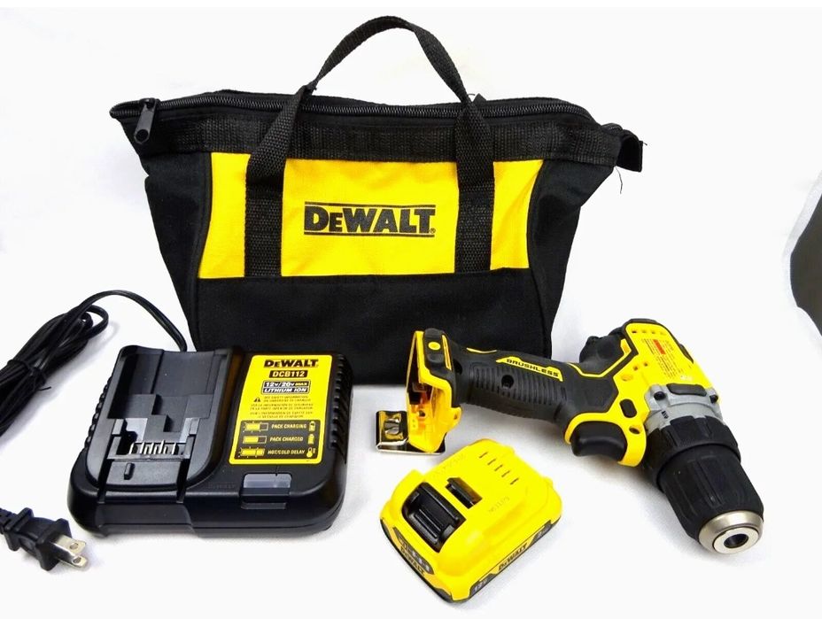 Безщітковий шуруповерт DEWALT DCD701 12V із США