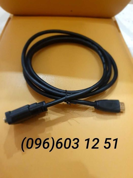 Кабель HDMI - DVI  M-M 1.8 м Black