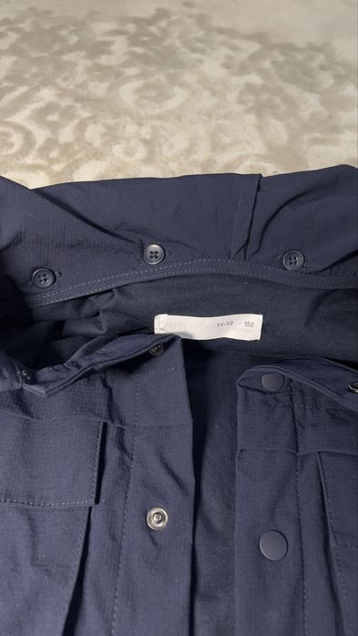 Пуховик куртка Zara + ветровка  Zara